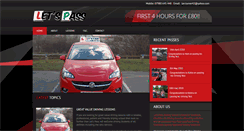 Desktop Screenshot of letspassdriving.co.uk